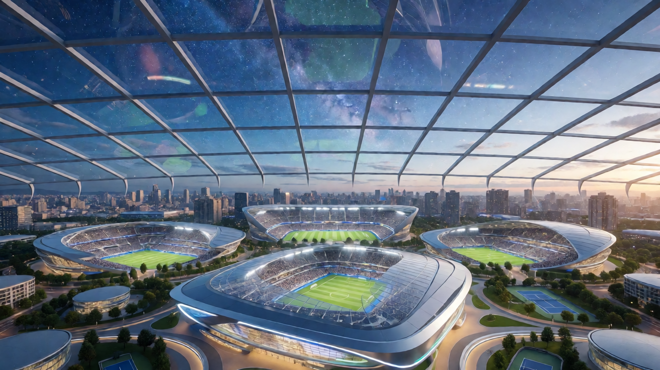 Bsports必一运动首页展示全球体育赛场全景，涵盖足球篮球网球等多项目赛事